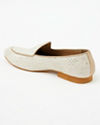 alt message - Manyavar Men Star White Sequined Loafers image number 5